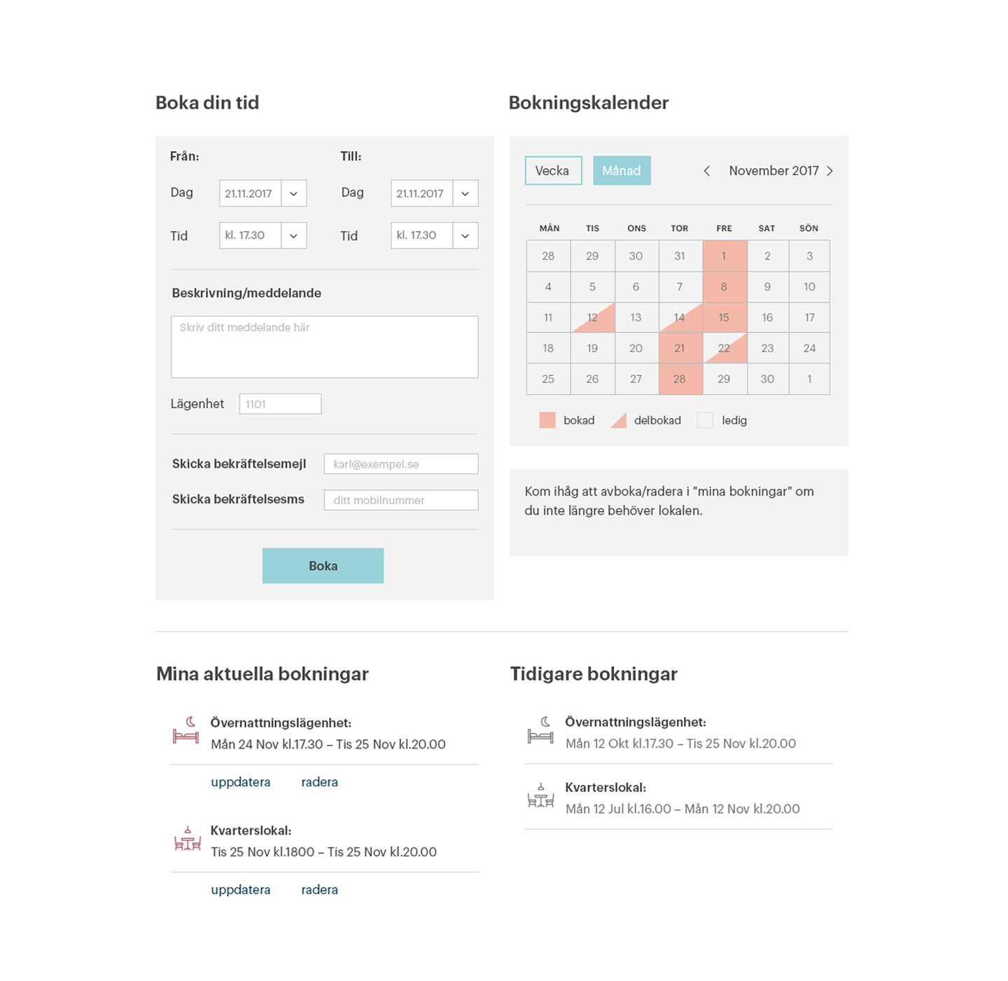 SKB booking system